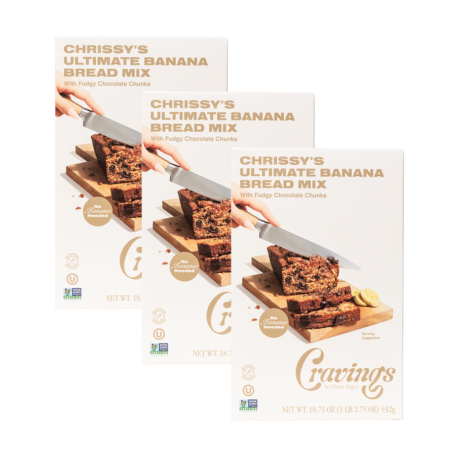 Chrissy's Ultimate Banana Bread Mix- 3 Pack