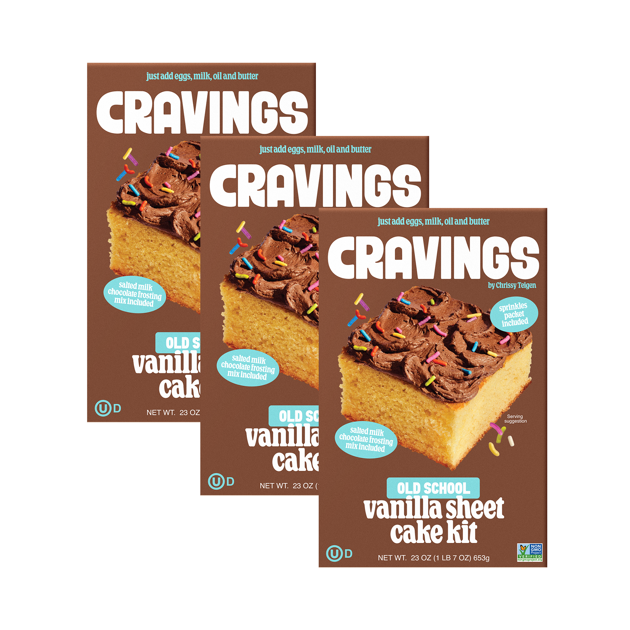 Old School Vanilla Sheet Cake Kit