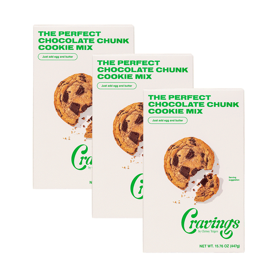 THE PERFECT CHOCOLATE CHUNK COOKIE MIX-3 PACK
