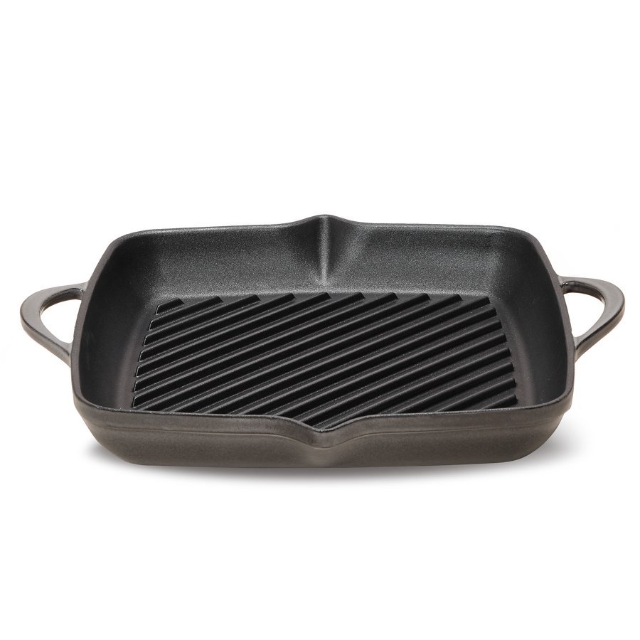 GRILL-ANY-SEASON ENAMEL GRILL PAN