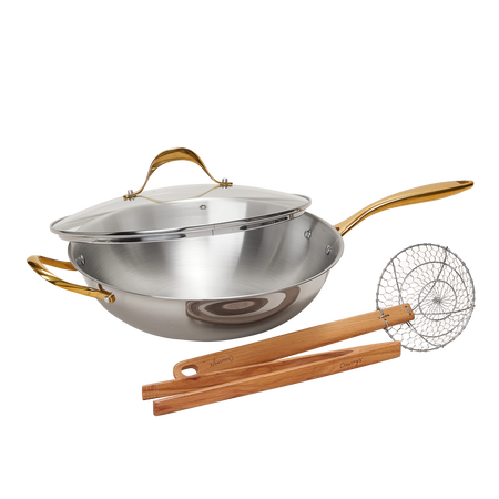 Pepper's Wok & Tool Set