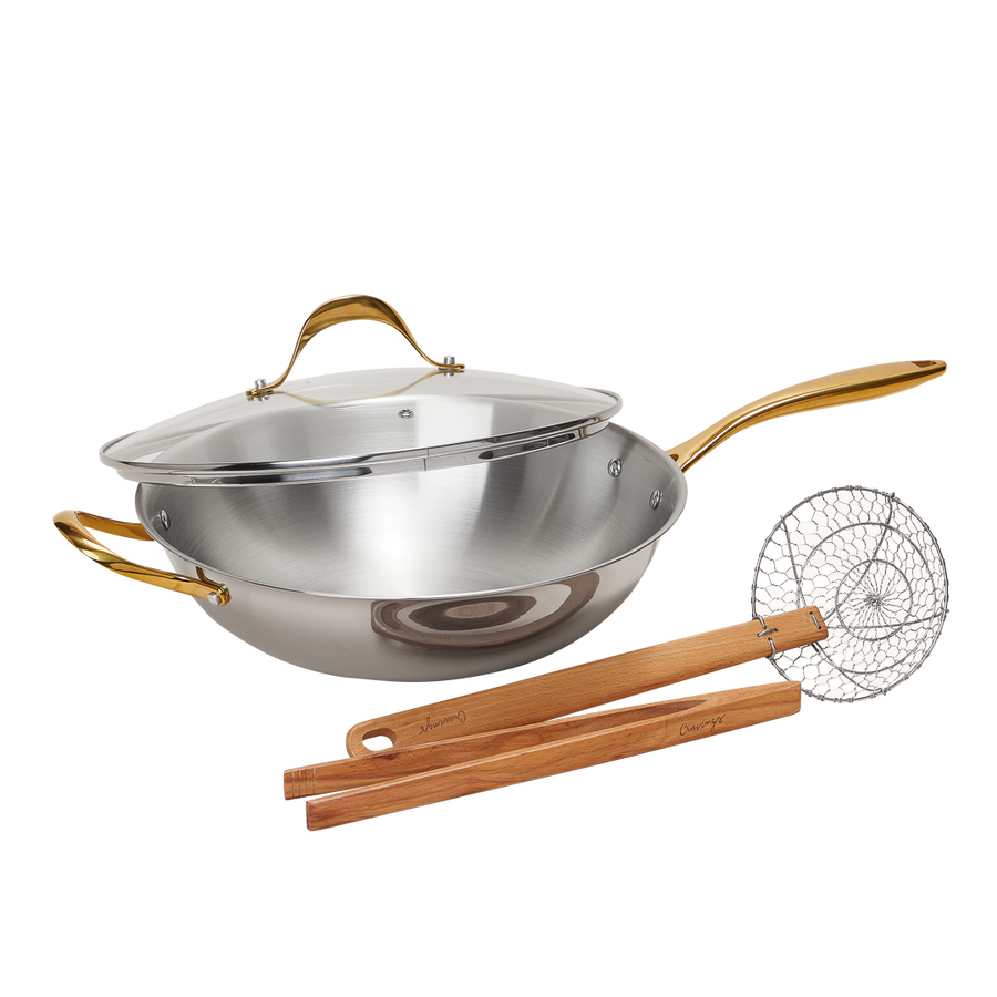 PEPPER'S WOK & TOOL SET