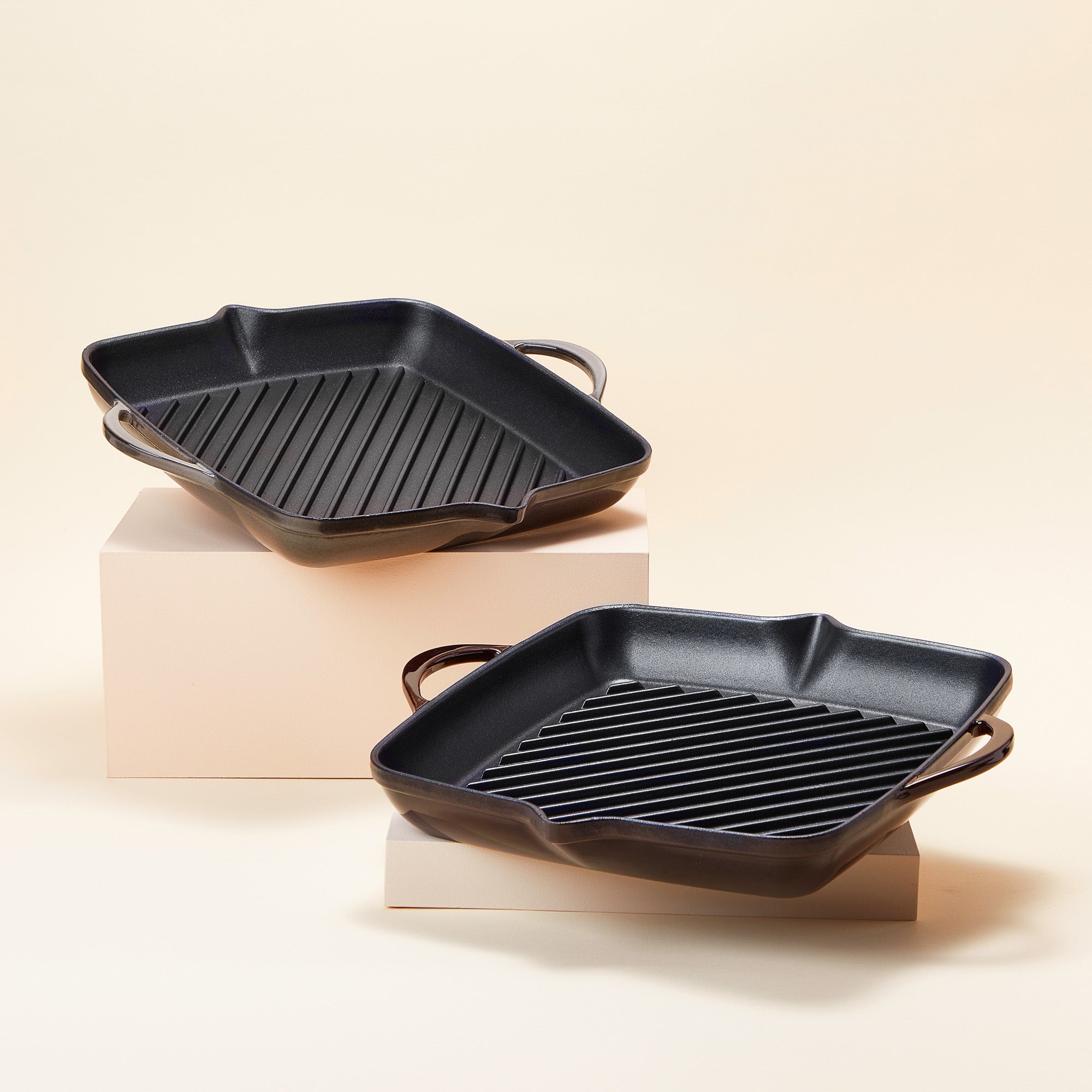 Grill-Any-Season Enamel Grill Pan