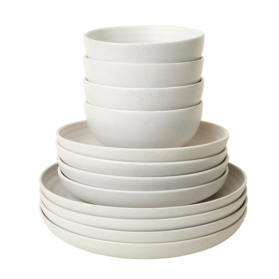 THE FRESH PLATE 12-PIECE DINNERWARE SET