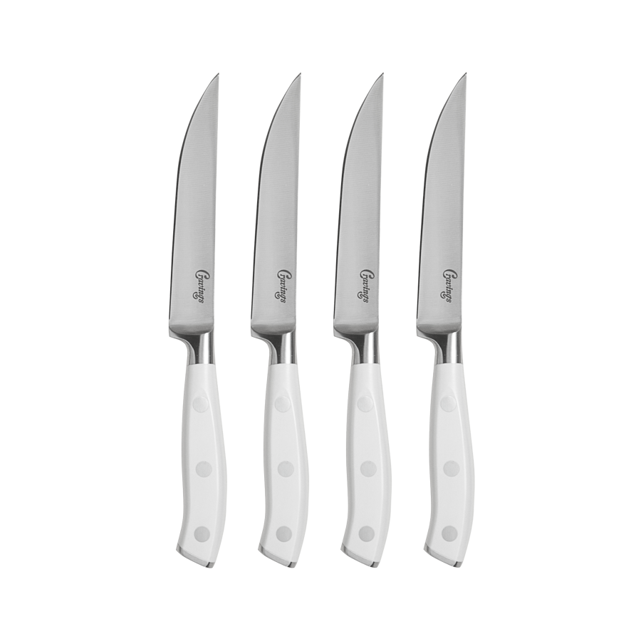 CUT TO THE POINT STEAK KNIVES, SET OF 4