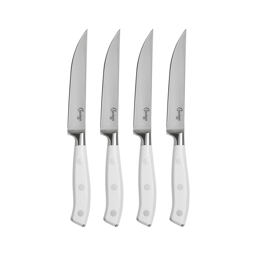 CUT TO THE POINT STEAK KNIVES, SET OF 4
