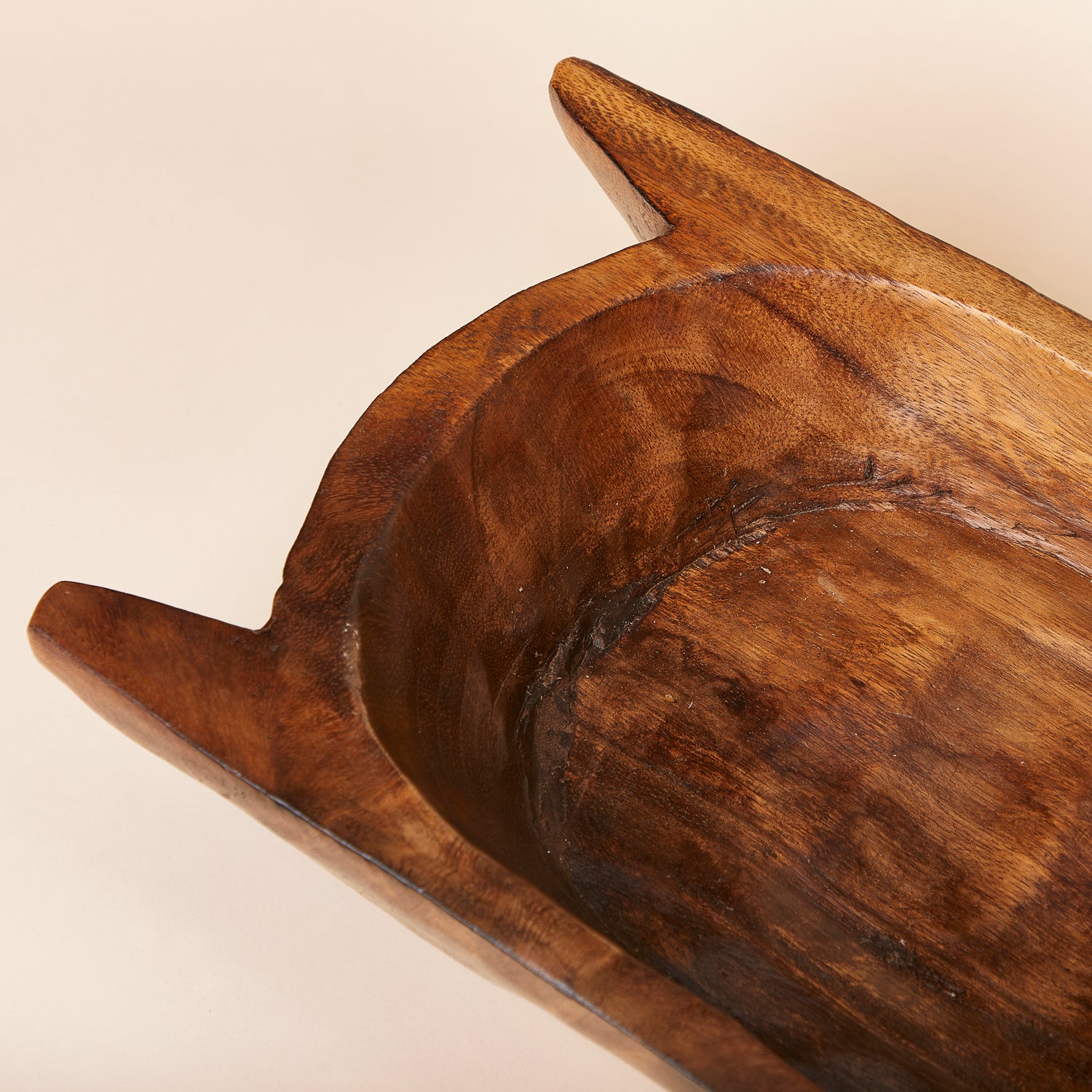 Wood Centerpiece Serve Bowl