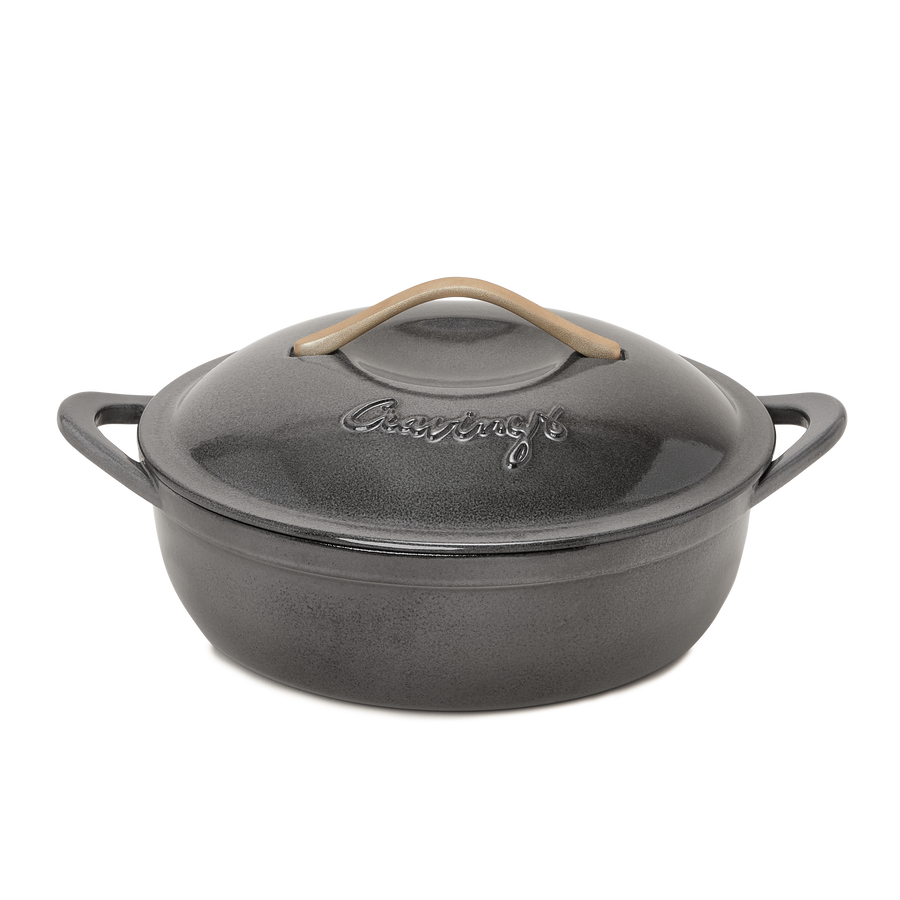 BRAISE-THE-ROOF 5QT ENAMEL BRAISER
