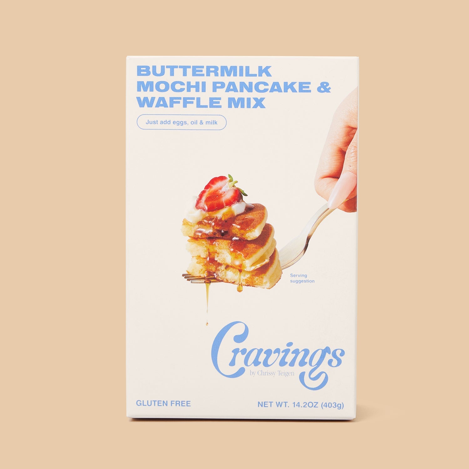 Chrissy Teigen Buttermilk Mochi Pancake & Waffle Mix 3 Pack Fluffy